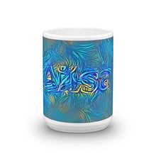 Load image into Gallery viewer, Ailsa Mug Night Surfing 15oz front view