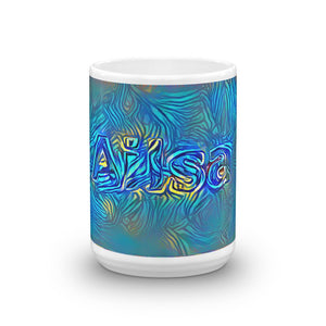 Ailsa Mug Night Surfing 15oz front view