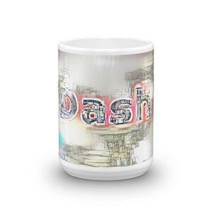 Dash Mug Ink City Dream 15oz front view