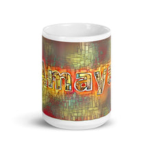 Load image into Gallery viewer, Amaya Mug Transdimensional Caveman 15oz front view