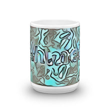 Load image into Gallery viewer, Ahmet Mug Insensible Camouflage 15oz front view
