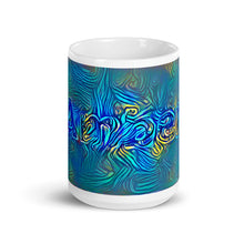 Load image into Gallery viewer, Amber Mug Night Surfing 15oz front view