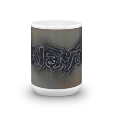 Load image into Gallery viewer, Alaya Mug Charcoal Pier 15oz front view