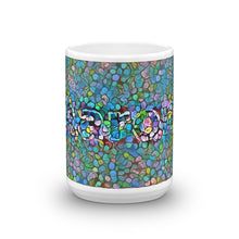Load image into Gallery viewer, Aaron Mug Unprescribed Affection 15oz front view