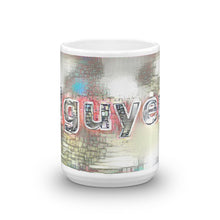 Load image into Gallery viewer, Nguyen Mug Ink City Dream 15oz front view