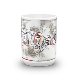 Elijah Mug Frozen City 15oz front view