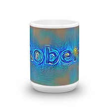 Load image into Gallery viewer, Robert Mug Night Surfing 15oz front view