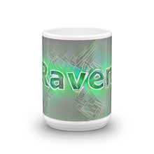Load image into Gallery viewer, Raven Mug Nuclear Lemonade 15oz front view