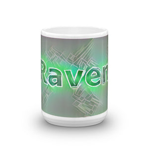 Raven Mug Nuclear Lemonade 15oz front view