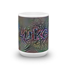 Load image into Gallery viewer, Luke Mug Dark Rainbow 15oz front view