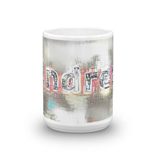 Load image into Gallery viewer, Andrea Mug Ink City Dream 15oz front view