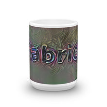 Load image into Gallery viewer, Gabriel Mug Dark Rainbow 15oz front view