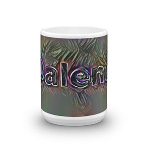 Dalene Mug Dark Rainbow 15oz front view