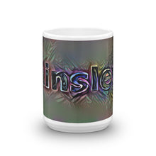 Load image into Gallery viewer, Ainsley Mug Dark Rainbow 15oz front view