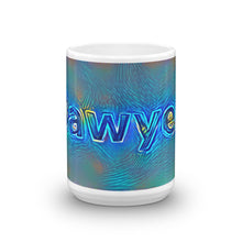 Load image into Gallery viewer, Sawyer Mug Night Surfing 15oz front view