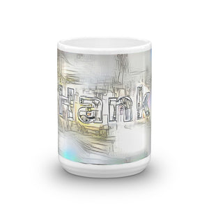 Hank Mug Victorian Fission 15oz front view