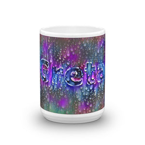 Greta Mug Wounded Pluviophile 15oz front view