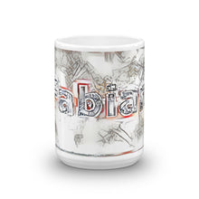Load image into Gallery viewer, Fabian Mug Frozen City 15oz front view