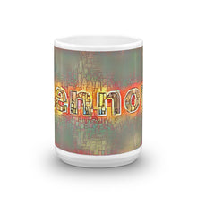 Load image into Gallery viewer, Lennon Mug Transdimensional Caveman 15oz front view