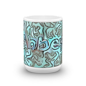 Abbey Mug Insensible Camouflage 15oz front view