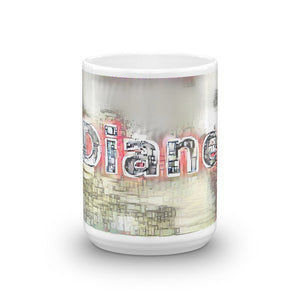 Diane Mug Ink City Dream 15oz front view