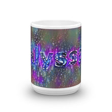 Load image into Gallery viewer, Alyssa Mug Wounded Pluviophile 15oz front view