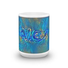 Load image into Gallery viewer, Alex Mug Night Surfing 15oz front view
