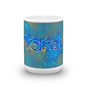 Morag Mug Night Surfing 15oz front view