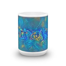 Load image into Gallery viewer, Amaya Mug Night Surfing 15oz front view