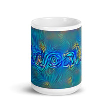 Load image into Gallery viewer, Adonis Mug Night Surfing 15oz front view