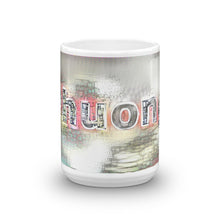 Load image into Gallery viewer, Phuong Mug Ink City Dream 15oz front view