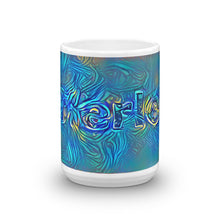 Load image into Gallery viewer, Merle Mug Night Surfing 15oz front view