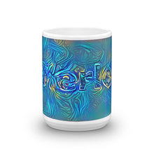 Load image into Gallery viewer, Merle Mug Night Surfing 15oz front view