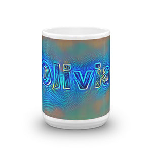 Olivia Mug Night Surfing 15oz front view