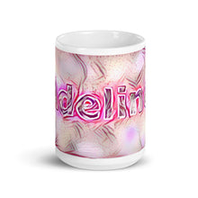 Load image into Gallery viewer, Adeline Mug Innocuous Tenderness 15oz front view