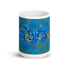 Load image into Gallery viewer, Albert Mug Night Surfing 15oz front view