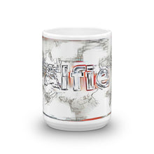 Load image into Gallery viewer, Alfie Mug Frozen City 15oz front view