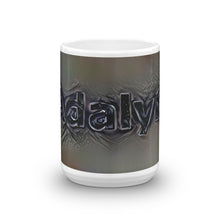 Load image into Gallery viewer, Adalyn Mug Charcoal Pier 15oz front view