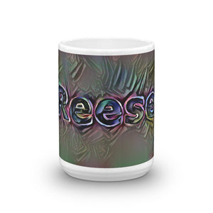 Reese Mug Dark Rainbow 15oz front view
