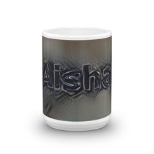 Load image into Gallery viewer, Aisha Mug Charcoal Pier 15oz front view