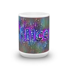 Load image into Gallery viewer, Alice Mug Wounded Pluviophile 15oz front view