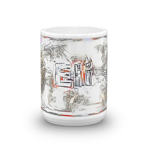 Eli Mug Frozen City 15oz front view