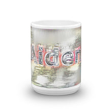 Load image into Gallery viewer, Aiden Mug Ink City Dream 15oz front view