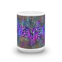 Load image into Gallery viewer, Alayah Mug Wounded Pluviophile 15oz front view