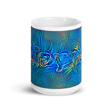 Load image into Gallery viewer, Alayna Mug Night Surfing 15oz front view