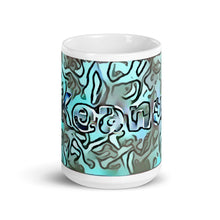 Load image into Gallery viewer, Keanu Mug Insensible Camouflage 15oz front view