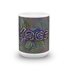Load image into Gallery viewer, Kace Mug Dark Rainbow 15oz front view