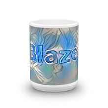 Load image into Gallery viewer, Blaze Mug Liquescent Icecap 15oz front view