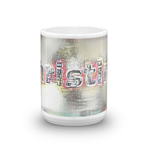 Christine Mug Ink City Dream 15oz front view