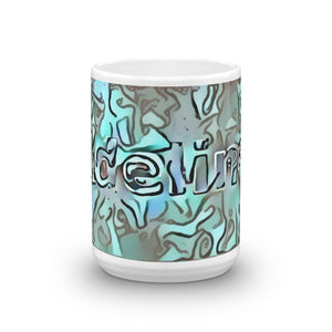 Adeline Mug Insensible Camouflage 15oz front view
